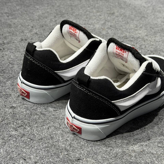VANS KNU SKOOL BLACK WHİTE