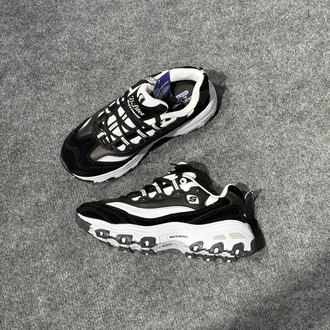 SKECHERS D’LİTES SİYAH BEYAZ