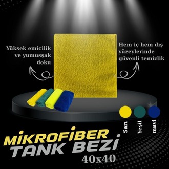 40*40 MİKROFİBER TANK BEZİ