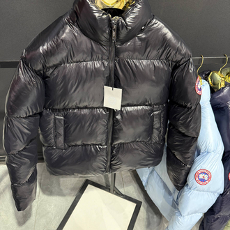Canada Gose siyah puffer