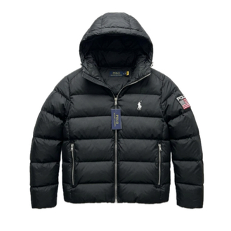 Velowear Bayraklı mont siyah