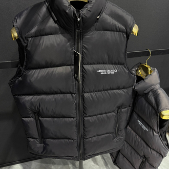 ARMANİ EXCHANGE yelek siyah