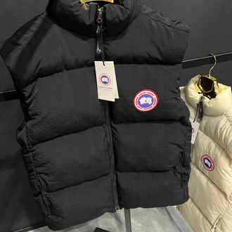 CANADA GOOSE puffer yelek siyah