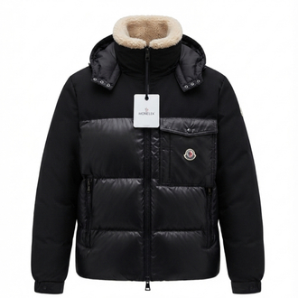 Moncler dolumlu ceket siyah