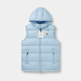 MONCLER baby blue yelek