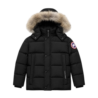 Canda goose Kürklü Siyah Mont
