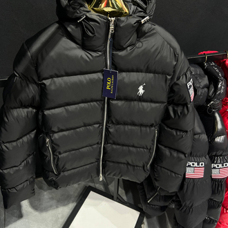 Velowear Bayraklı mont siyah