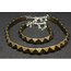 GOLD ROCKSTUD SET