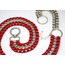 CUBIC TROUSER CHAIN - RED