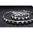 SILVER ROCKSTUD SET 