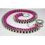 CUBIC TROUSER CHAIN - PINK