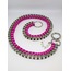 CUBIC TROUSER CHAIN - PINK