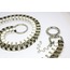 CUBIC TROUSER CHAIN - WHITE