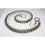CUBIC TROUSER CHAIN - WHITE