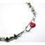 STUDDER HEART NECKLACE