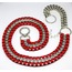 CUBIC TROUSER CHAIN - RED