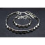 SILVER ROCKSTUD SET 