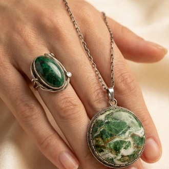 Hand Made Gümüş set