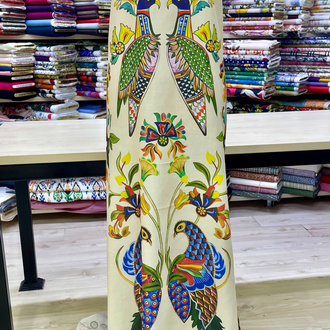 Özel Desenli 150 cm (60") Kumaş 4 Çeşitli Seçenekleriyle: Şifon, Krep, Saten, Keten