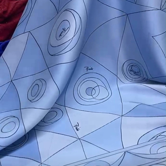 Özel Desenli 150 cm (60") Kumaş 4 Çeşitli Seçenekleriyle: Şifon, Krep, Saten, Keten
