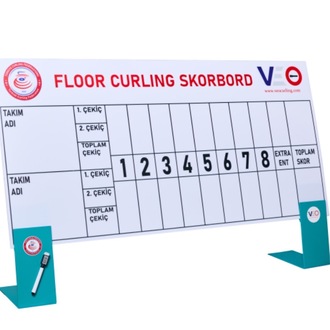 Veo Curling Müsabaka Skor Tahtası