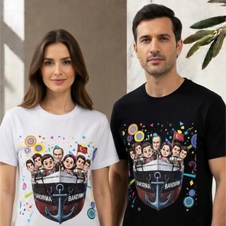 Oversize Tişört - Heritage '26 - Spirit Of Bandırma / Men & Women