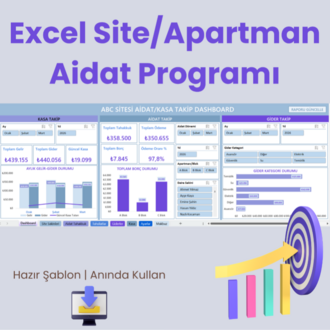 Excel Site/Apartman Aidat Yönetim Programı