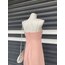 Vintage Pembe Abiye Elbise