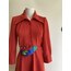 Maxi Yaka Vintage Elbise