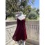 Vintage Bordo Gecelik - M 