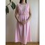 Vintage Pembe Gecelik