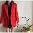 Vintage Kırmızı Blazer