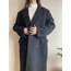 Vintage Yün Oversize Kaban