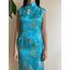 Lotus İpek Cheongsam