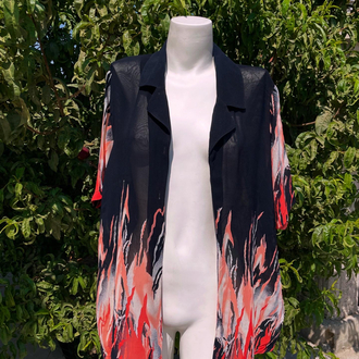 Vintage Kimono Gömlek / L 