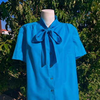 Vintage Bağlamalı Gömlek - L