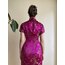Ejderhalı İpek Cheongsam