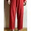 Kırmızı İşlemeli Pijama Takımı