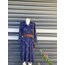 Vintage Yaka Detay Elbise
