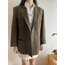 Vintage Yün Dokuma Blazer