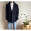 Vintage Yün Oversize Blazer