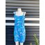 Vintage Floral Mini Elbise