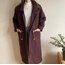 Vintage Oversize Yün Kaban