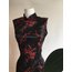 Kiraz Ağaçlı İpekli Cheongsam