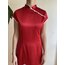 Ejderhalı Saten Qipao
