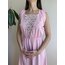 Vintage Pembe Gecelik