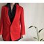 Vintage Kırmızı Blazer