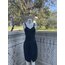 Vintage 70s Siyah Korse - S
