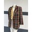 Vintage Çok Renkli Blazer