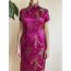 Ejderhalı İpek Cheongsam